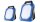 PROFIBAU LED Arbeitsleuchte 98A03, blau/schwarz, 30W/ 50W