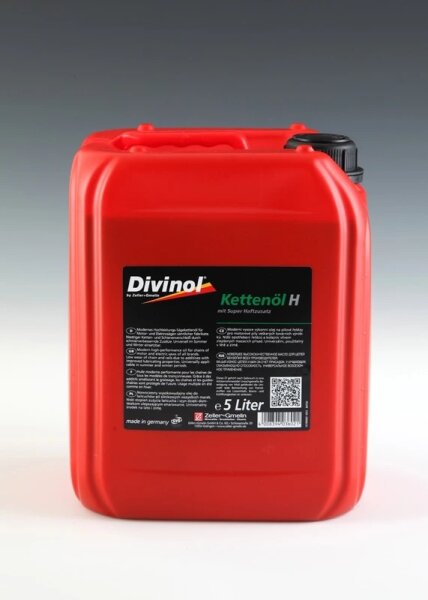 Zeller Divinol Kettenöl H BS100-68 mineralisch, ISO VG 100, mit Super-Haftzusatz, 1 l, 5 l, 20 l Kanister