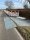 40m² SET - 20x Fahrplatten 10x1000x2000mm grau + Transportgestell lackiert mit Kunststoffverbinder