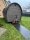 40m² SET - 20x Fahrplatten 20x1000x2000mm schwarz + Transportgestell lackiert ohne Verbinder