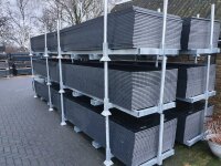 20mm Kunststoffplatten Fahrplatten 20x800x1200mm 80t/m2** Bodenschutzmatte Bodenplatte Bodenschutzplatten