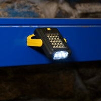 Shada LED Handlampe 700316, 1,4 W, 120 lm, 7000 K, IP20, Alkaline, mit Magnetfuß