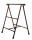 MÜBA Profi-Handwerkerbock, Tragfähigkeit 700kg, Oberer Holm 90cm hoch & 80cm breit, Mittlerer Holm 51cm hoch & 52cm breit, lackiert
