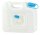 Hünersdorff Wasserkanister PROFI BS100-99, 12 l / 22 l, HD-PE natur, lebensmittelecht, mit Ablasshahn und UV-Schutz