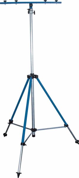 PROFI-Stativ XXL, blau, 4,6m mit Traverse - AS SCHWABE