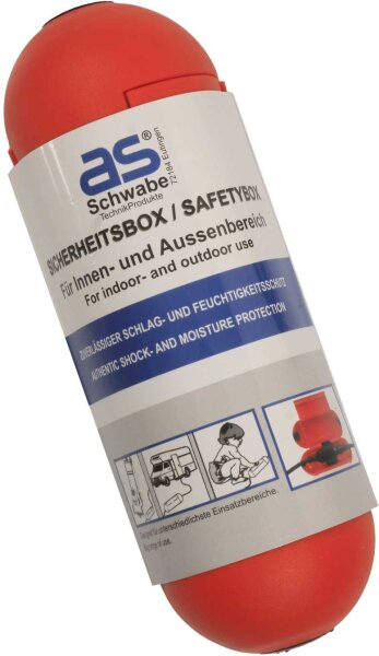 Sicherheitsbox, rot - AS SCHWABE