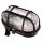 Oval-Leuchte 60W, schwarz - AS SCHWABE