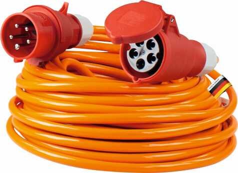 CEE-Verlängerung 10m, orange - AS SCHWABE