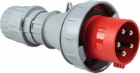 CEE-Stecker 400V/63A, rot - AS SCHWABE