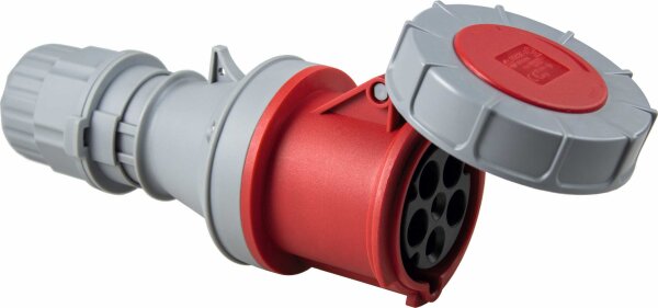 CEE-Kupplung 400V/63A, rot - AS SCHWABE