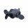 Vollgummi-3-fach-Verteiler-Steckdose, schwarz - AS SCHWABE