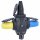 Vollgummi-3-fach-Verteiler-Steckdose, schwarz - AS SCHWABE