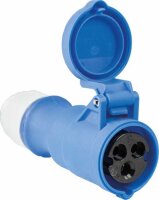 CEE-Kupplung 230V/16A, blau - AS SCHWABE