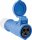 CEE-Kupplung 230V/16A, blau - AS SCHWABE