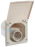 CEE-Caravan-Einspeisungsstecker, weiß - AS SCHWABE