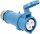 CEE-Kupplung 230V/32A, blau - AS SCHWABE