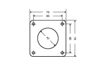 CEE-Anbaustecker 3-polig - AS SCHWABE