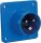 CEE-Anbaustecker 3-polig - AS SCHWABE