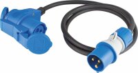Adapterleitung 1,5m, schwarz - AS SCHWABE