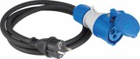 Adapterleitung 1,5m, schwarz - AS SCHWABE