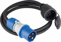 Adapterleitung 1,5m, schwarz - AS SCHWABE