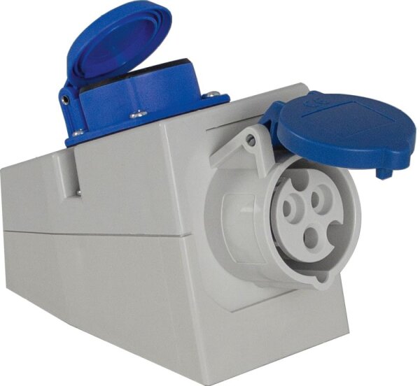 CEE Wand-Kombi-Dose 230V/16A - AS SCHWABE
