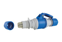 CEE-Stecker 230V/16A, blau powerlight - AS SCHWABE