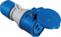 CEE-Kupplung 230V/16A, blau powerlight - AS SCHWABE