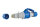 CEE-Kupplung 230V/16A, blau powerlight - AS SCHWABE