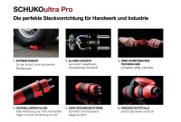 SCHUKOultra II Verlängerungsleitung 10m, schwarz -...