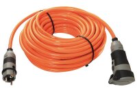 SCHUKOultra II Verlängerungsleitung 50m, orange - AS...
