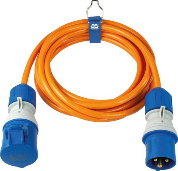 CEE-Verlängerung 5m, orange - AS SCHWABE