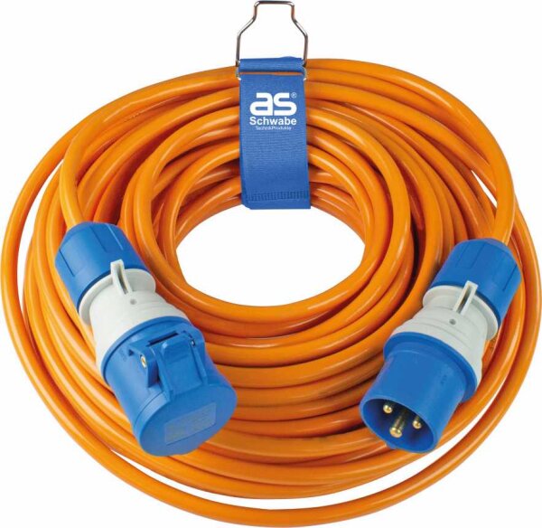 CEE-Verlängerung 25m, orange - AS SCHWABE