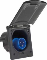 Caravan CEE-Einspeisungsstecker, anthrazit - AS SCHWABE