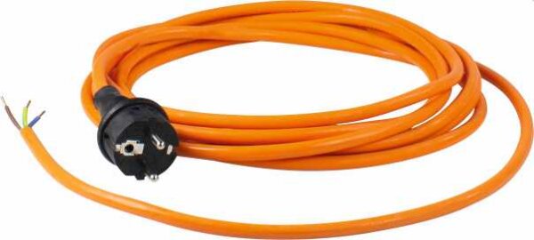 Pur-Baustellen-Anschlussleitung 3m, orange - AS SCHWABE