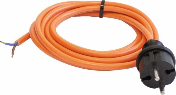 Pur-Baustellen-Anschlussleitung 5m, orange - AS SCHWABE