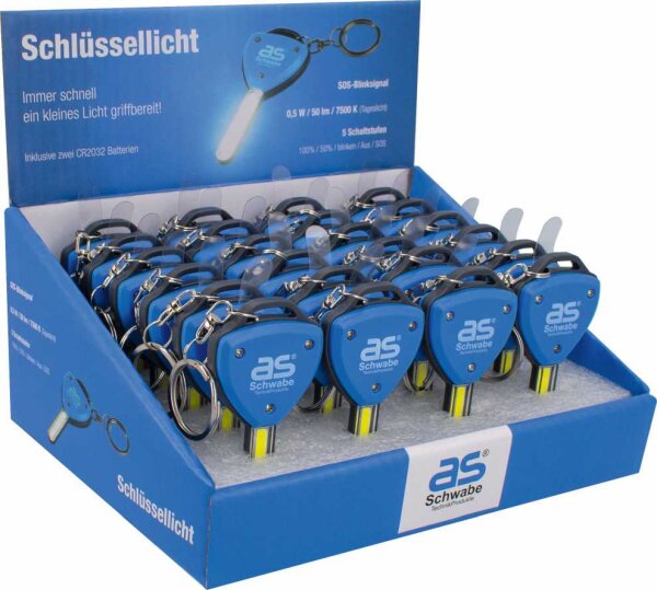 Display mit 24 Leuchtschlüsseln - AS SCHWABE
