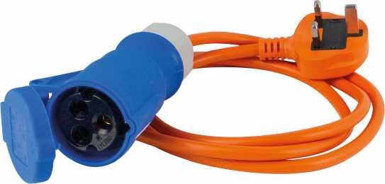 Adapterleitung 1,5m, orange BS - AS SCHWABE