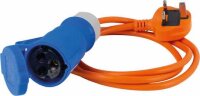 Adapterleitung 1,5m, orange BS - AS SCHWABE