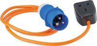 Adapterleitung 1,5m, orange BS - AS SCHWABE