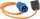 Adapterleitung 1,5m, orange BS - AS SCHWABE