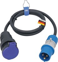Adapterleitung 1,5m, schwarz CH IP55 - AS SCHWABE