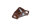 MÜBA Endgelenk unten für Schrägstütze mit 2-fach Lochung, Rohraufnahme 59 mm, inkl. Schrauben, lackiert