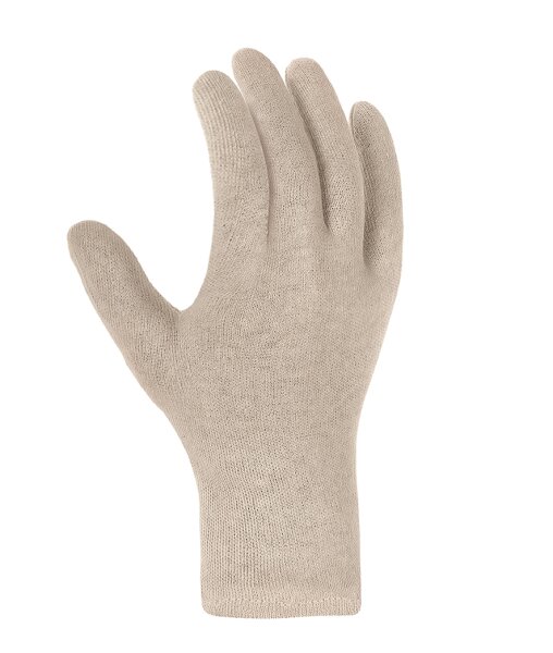 teXXor® Baumwolltrikot-Handschuhe MITTELSCHWER rohweiß 1500