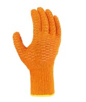 teXXor® Grobstrick-Handschuhe CRISS CROSS orange 1900