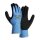 teXXor® Winterhandschuhe LATEX blau/schwarz 2228