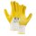 teXXor® Polyester-Strickhandschuhe NITRIL BESCHICHTET weiß/gelb 2358