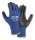 teXXor® Nylon-Strickhandschuhe TOUCH blau/schwarz 2402