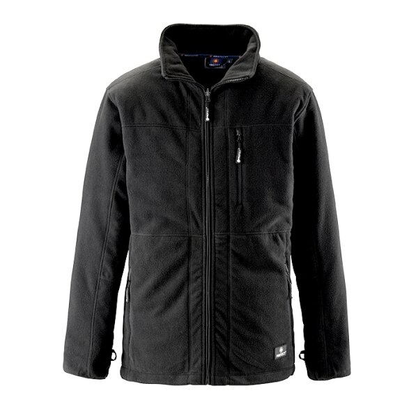 4PROTECT® Fleecejacke DALLAS schwarz 3360
