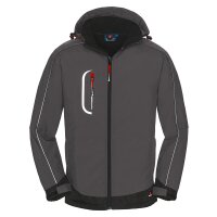 4PROTECT® Softshelljacke MONTANA grau/schwarz 3390